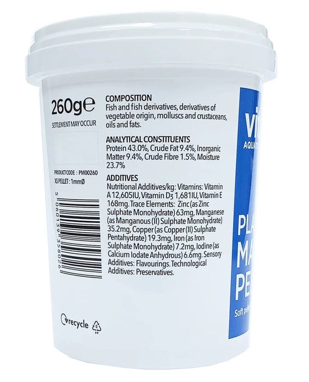 Platinum Marine Pellets 140g - Vitalis