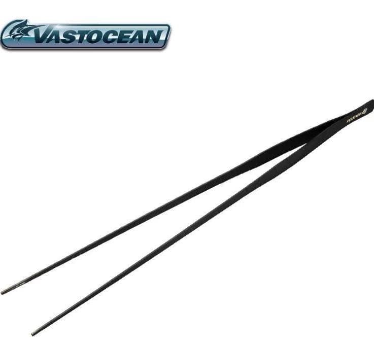 Stainless Steel Tweezers - Black Coating - Straight / Bent Tip - Vastocean