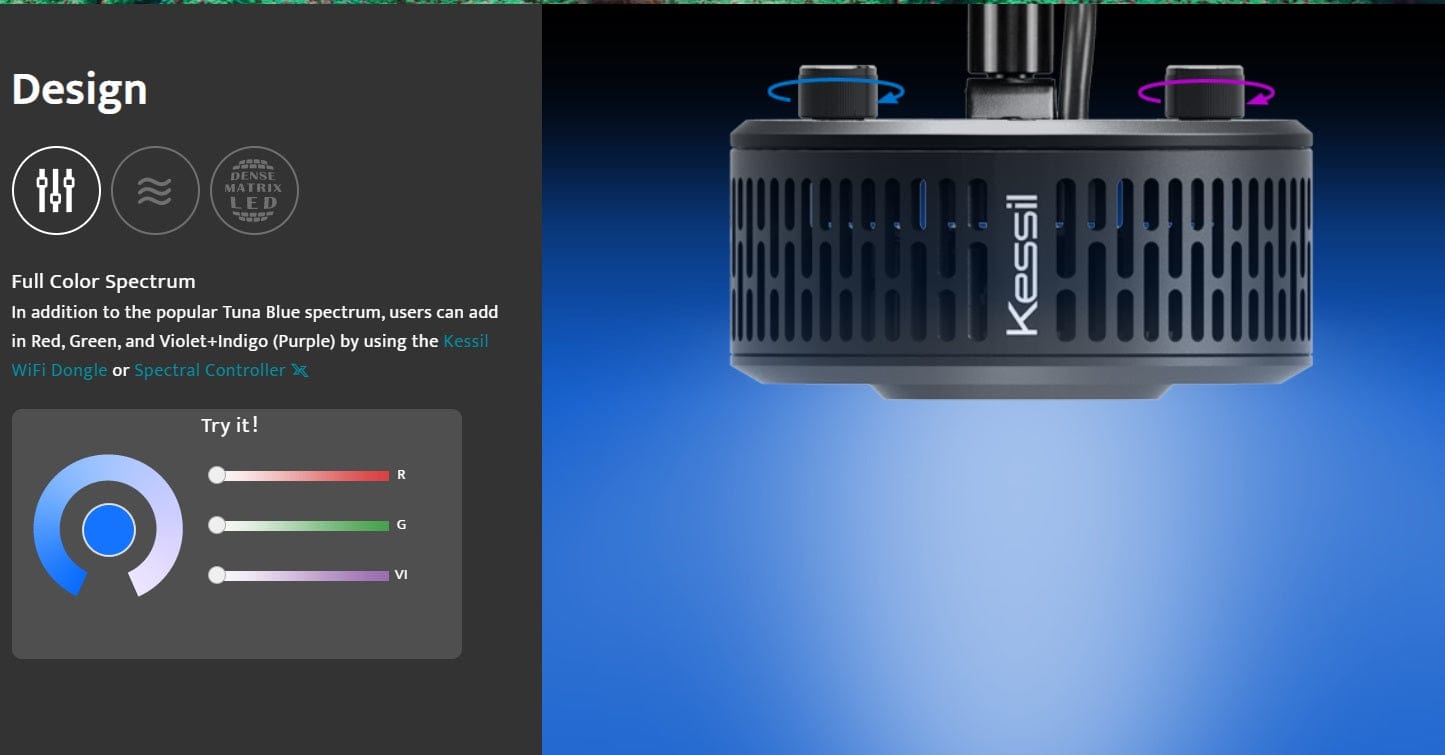 A360X - Tuna Blue- Kessil