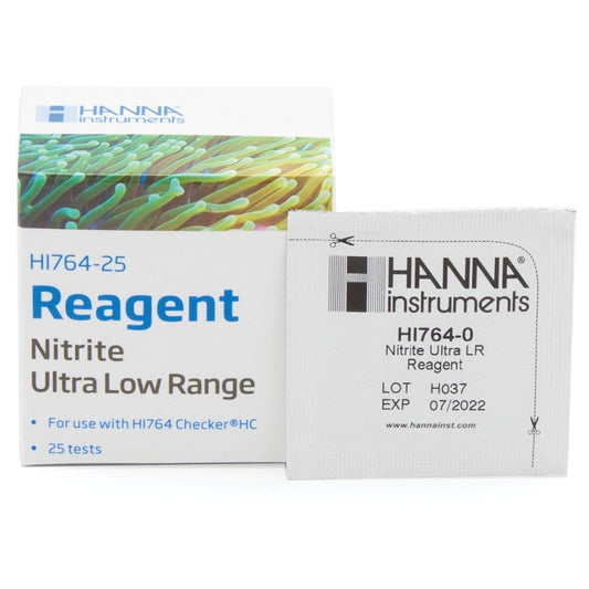 Marine Nitrite Ultra Low Range Hanna Checker® HC Reagents (25 Tests) - HI764-25
