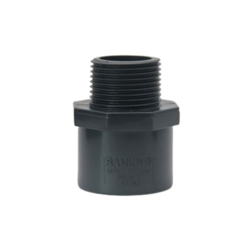 Grey DIN Male Threaded Coupling - Sanking