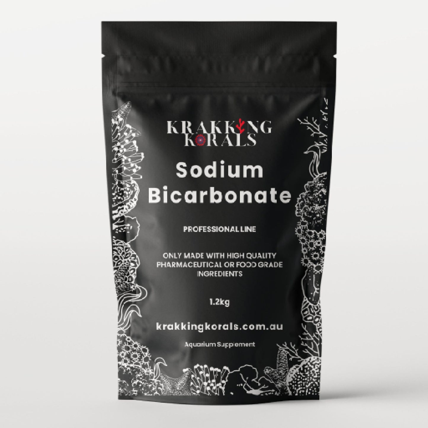 Sodium Bicarbonate 1.2kg - Krakking Korals
