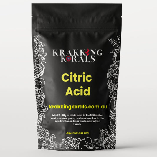 Citric Acid (Pump Cleaner) 1kg - Krakking Korals