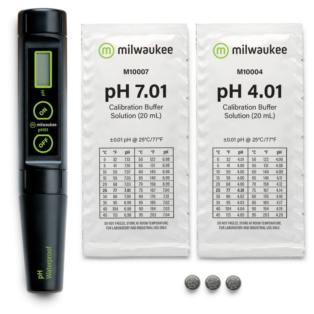 pH51 Waterproof pH Tester - Milwaukee